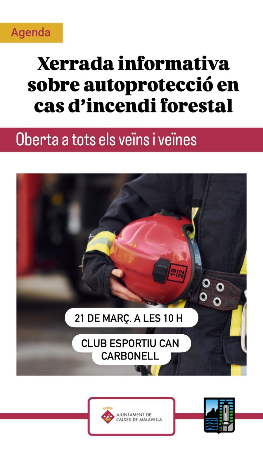 "Xerrada informativa sobre autoprotecció en cas d’incendi forestal"