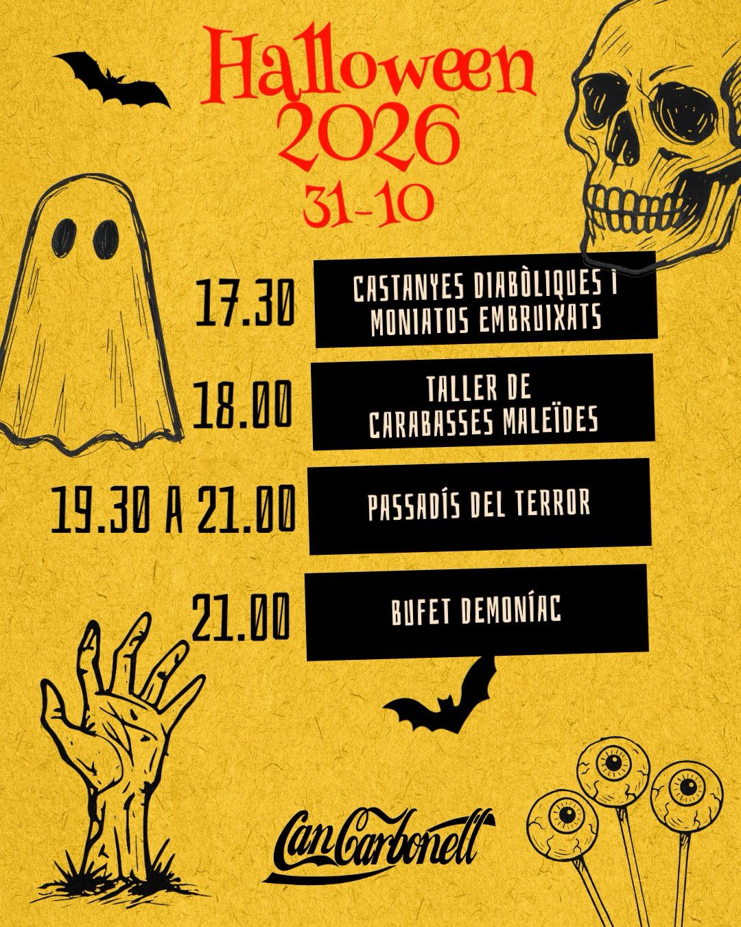 "Esteu preparats per al moment més sinistre de l’any?"